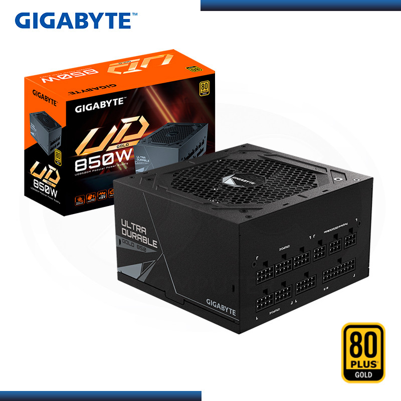 FUENTE 850W 80plus GOLD GIGABYTE GP-UD850GM FM